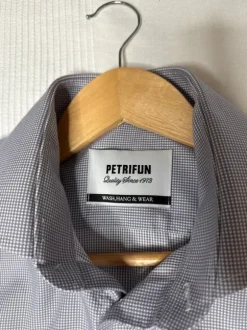 Miesten harmaa kauluspaita, koko B42