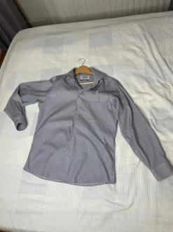 Miesten harmaa kauluspaita, koko B42