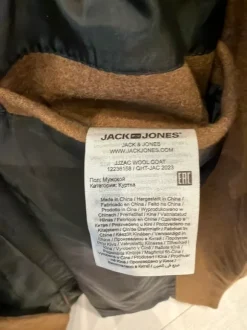 Miesten pitkä villatakki