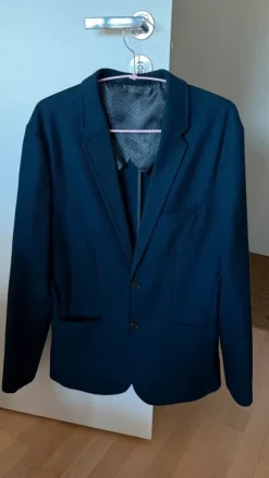 Miesten tummansininen sisätakki