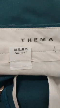 Miesten vihreät prässihousut