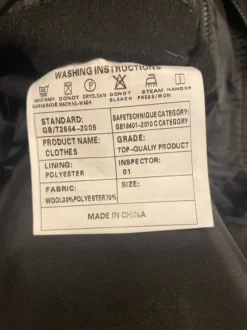 Miesten villakangastakki