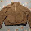 M-kokoinen karva/fleece takki