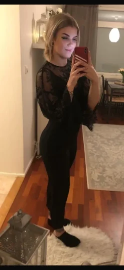 musta jumpsuit/ onepiece