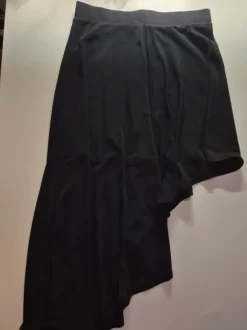 Musta mullet skirt -hame