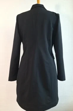 Musta pitkä paitajakku bleiseri paita jakku pitkähihainen joustava