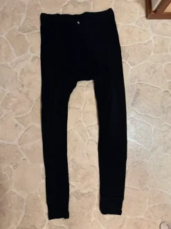 Mustat Black Horse -leggingsit (XL)