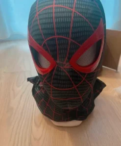 Nowa maska Spiderman, ruchome oczy