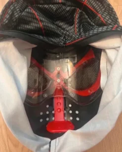 Nowa maska Spiderman, ruchome oczy