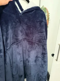 Oodie oversized fluffy mjuk varm med ficka och luva