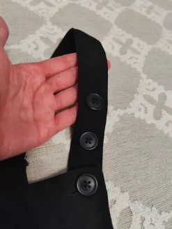 Oversize overalls with pockets