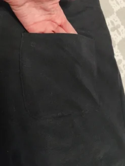 Oversize overalls with pockets