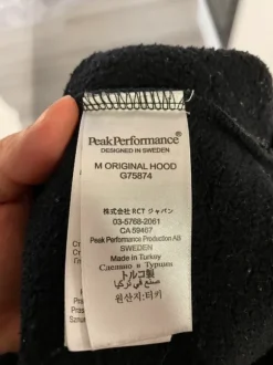 Peak performance huppari