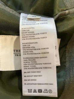 Pellavainen puvun takki