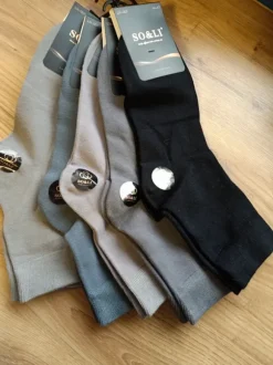 Perfumowane bawełniane skarpety męskie 44 do 47 5 par