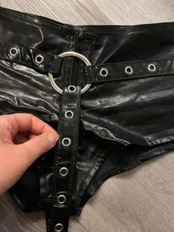 Phaze pvc hotpants harness