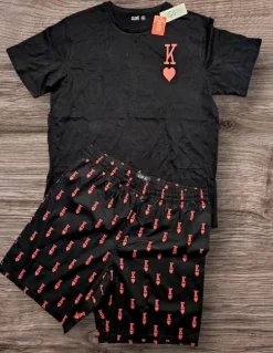 Piżama męska Cleve na walentynki dla króla rozmiar M.