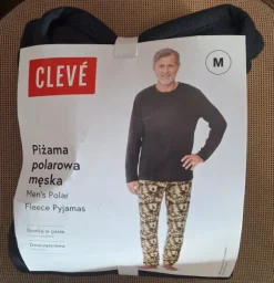 Piżama męska polarowa bardzo ciepła M