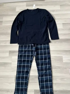 piżama męska polarowa długi rękaw