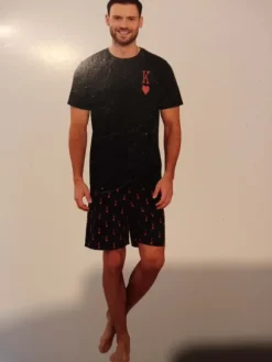 Piżama męska Walentynki rozmiar XL