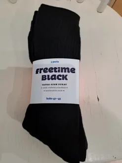 Pilkkoset sukat 42-45, 3 paria