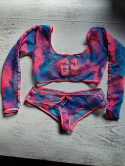 Pink net set Dream girl