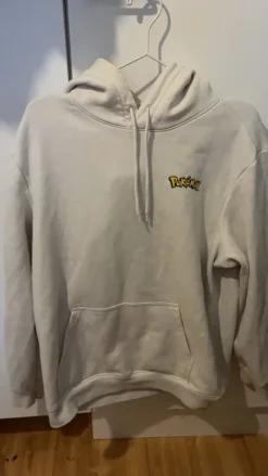 Pokemon hoodie, print on the back