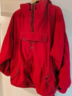 Punainen Vintage anorakki