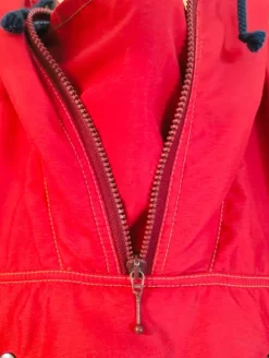 Punainen Vintage anorakki