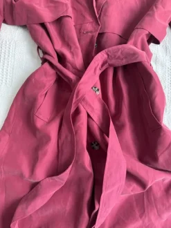 Purppura pitkä takki