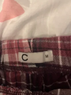 Pyjamahousut valkovioletti