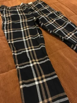 Ruudulliset pyjamahousut