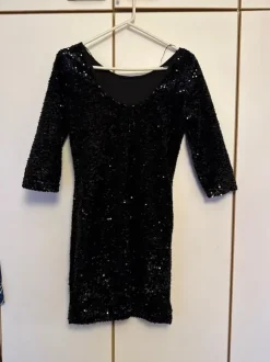 sequin fancy party wear cocktail dress middi bikbok