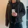Shearling Leather Jacket