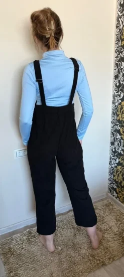 Shein velvetines kelnes su petnesom