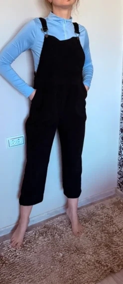 Shein velvetines kelnes su petnesom