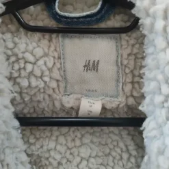 Sherpa denim winter jacket