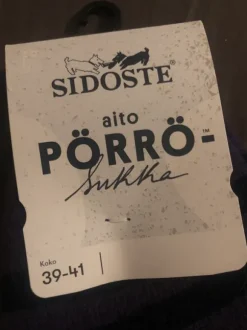 Sidoste pörrösukat