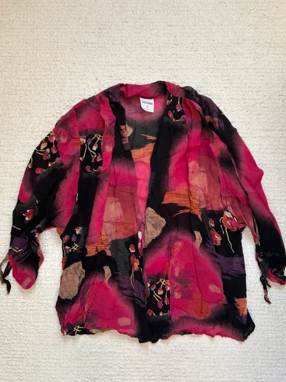 Sifonkinen vintagepaita