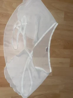 siisti valkoinen capezio baletti hame