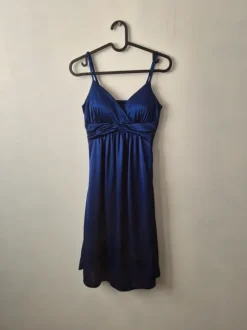 Sininen mekko, koko XS