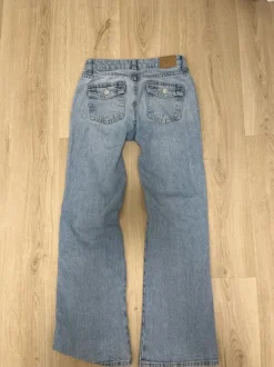 Siniset flare farkut XS