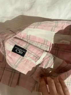 Thrift flip y2k plaid miniskirt