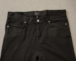 Tummanharmaat miesten housut