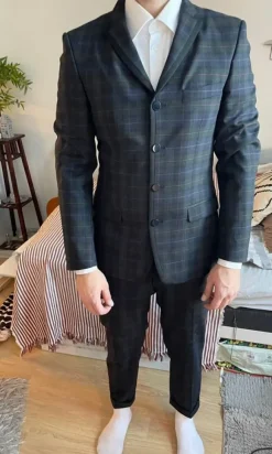 Turo tailor Miesten puku (takki ja housut)