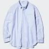 Uniqlo Regular Fit Oxford Shirt (Striped) XXL