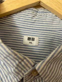 Uniqlo Regular Fit Oxford Shirt (Striped) XXL