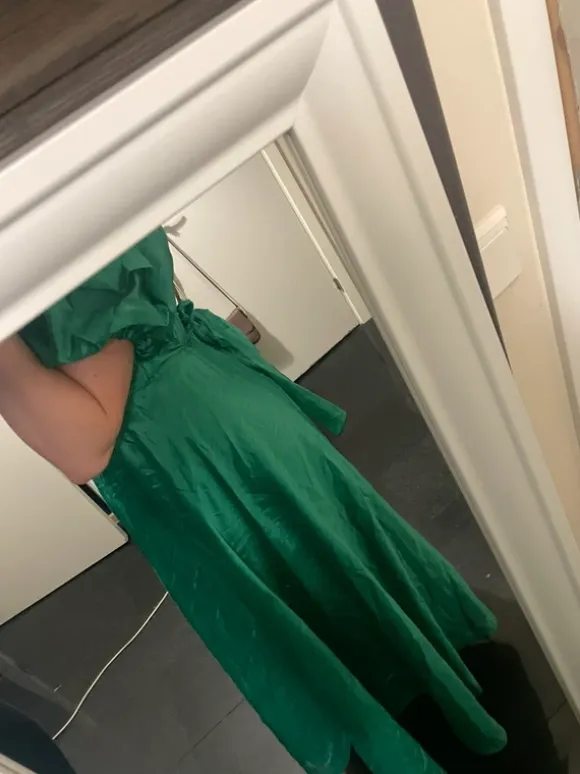 Vihree vintage mekko