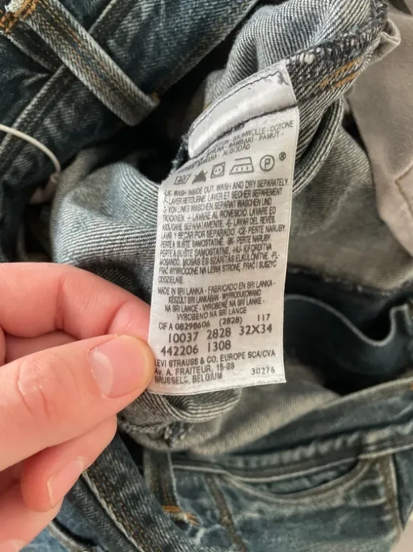 Vintage 2008 Levi’s Engineered Jeans W32