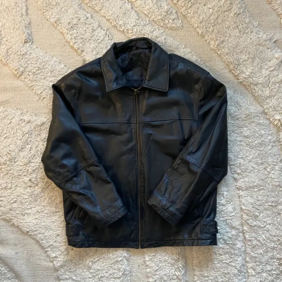 Vintage Archive Black Leather Jacket